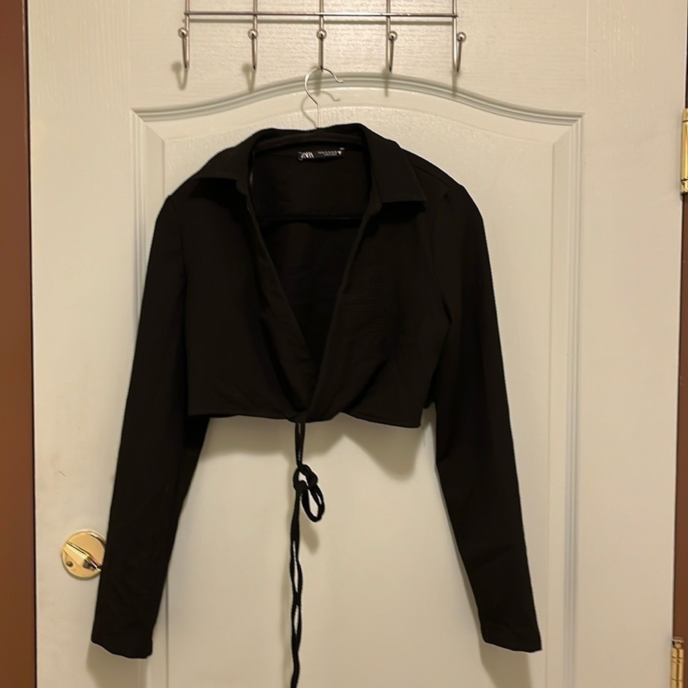 Zara Cropped Sweater